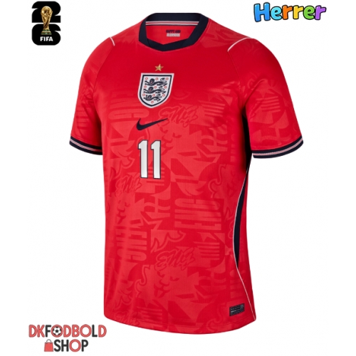 England Marcus Rashford #11 Udebanetrøje VM 2026 Kort ærmer